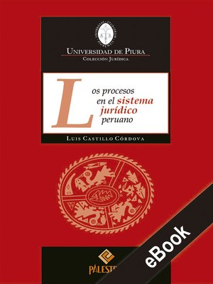 cover image of Los procesos en el sistema jurídico peruano